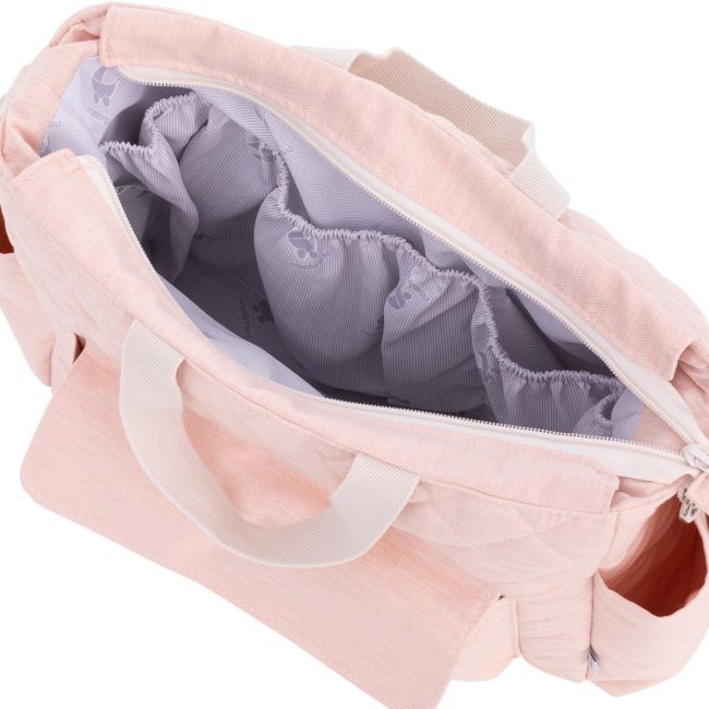 Bolsa Maternal Pack Viella Rosa 16X43X37 Cm