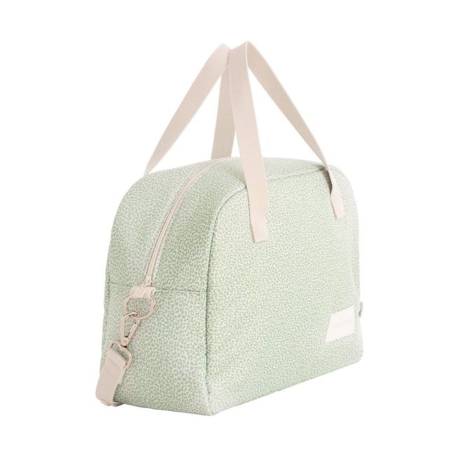 Bolsa Maternal Prome Animal Print Mint 18X41X31 Cm