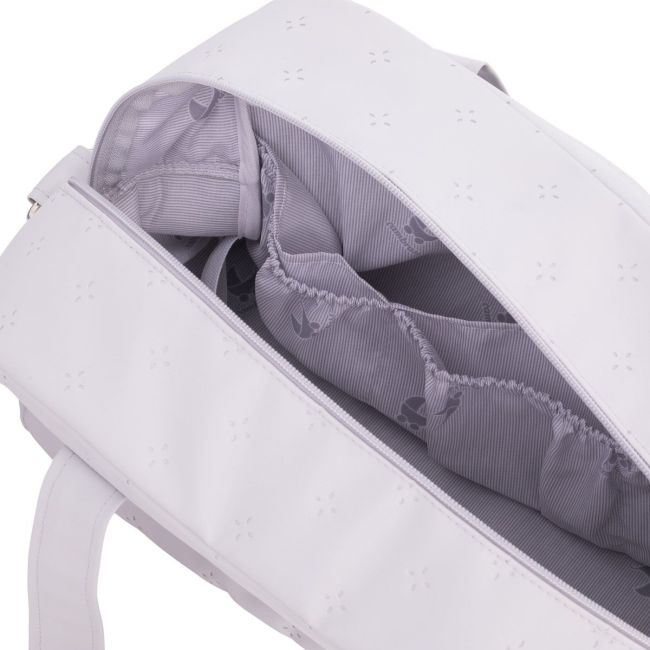 Bolsa Maternal Prome Twin Cinza 18X41X31 Cm