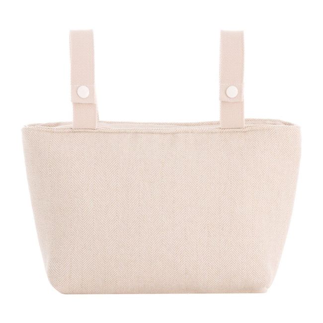 Bolso Organizador Lino Beige 13X38X20 Cm