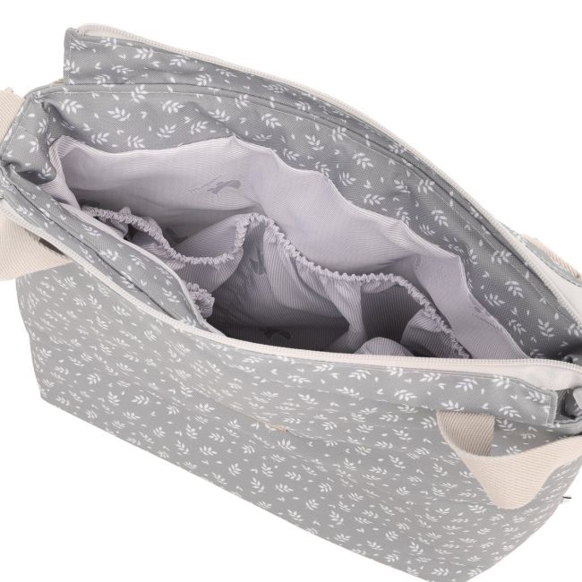 Bolso Talega Fresh Gris 12X40X35 Cm