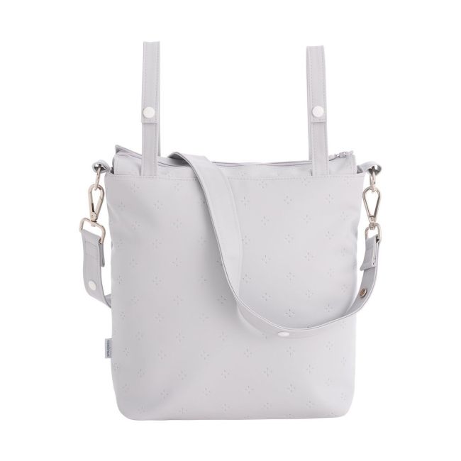 Bolso Talega Twin Gris 12X40X35 Cm