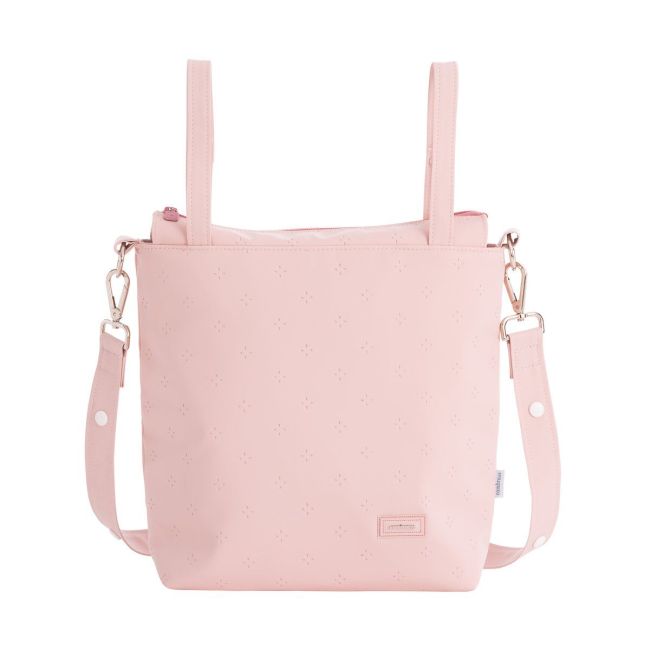 Bolso Talega Twin Rosa 12X40X35 Cm