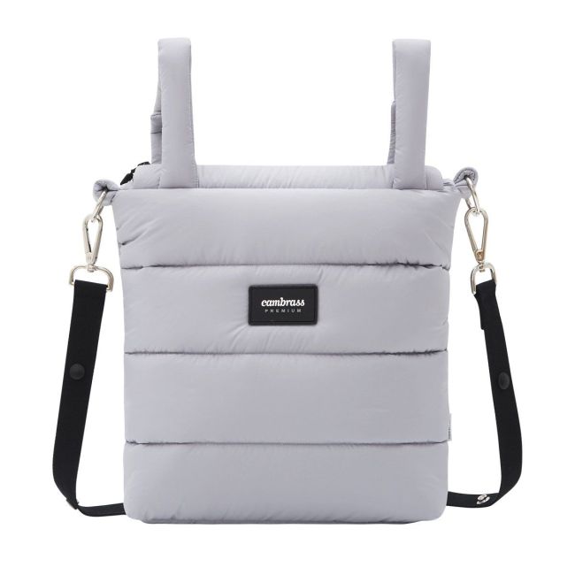 Bolsa Talega Urban Cinza 12X40X35 Cm