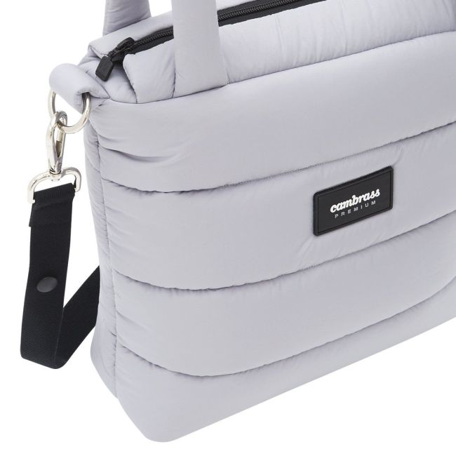 Bolsa Talega Urban Cinza 12X40X35 Cm