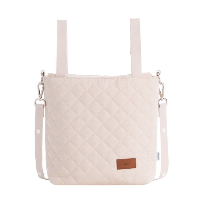 Bolso Talega Viella Beige 12X40X35 Cm