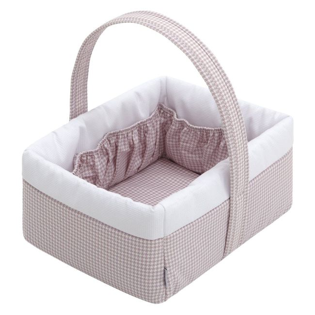 Cesta Canastilla 22.5X29X29 Cm Mini Windsord Rosa