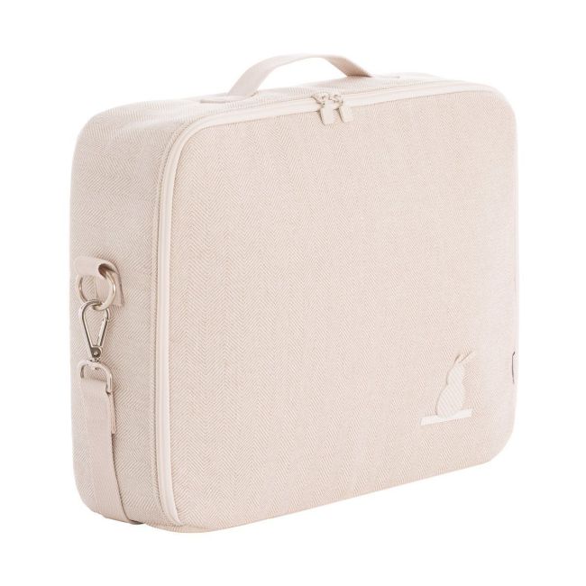 Maleta Clinica Lino Beige 12X47X36 Cm