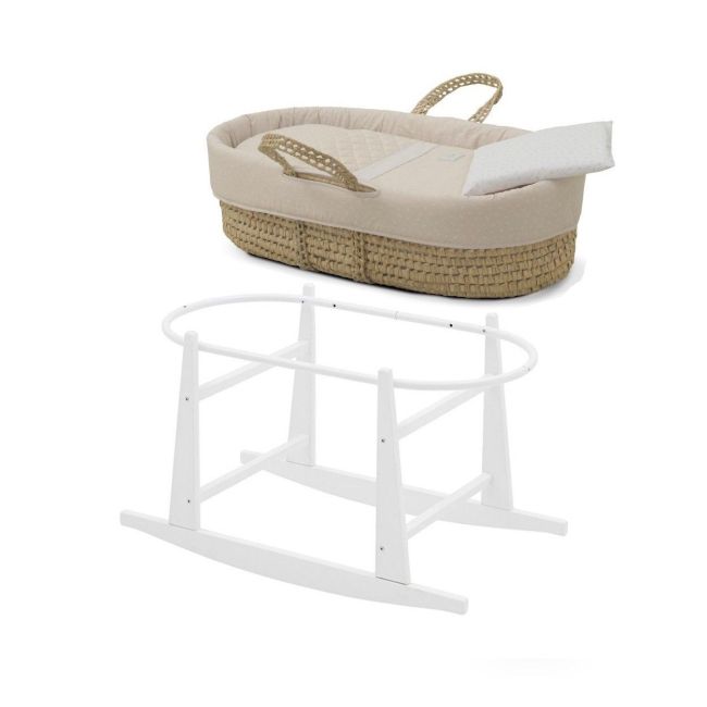 Moises Palma Acolch+Pata M.Bco Fresco Beige/Bco 39X80X25 Cm