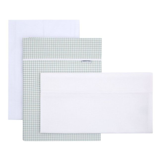 Sabana Minicuna 3 Pcs 80X120X1 Cm Mini Windsord Mint