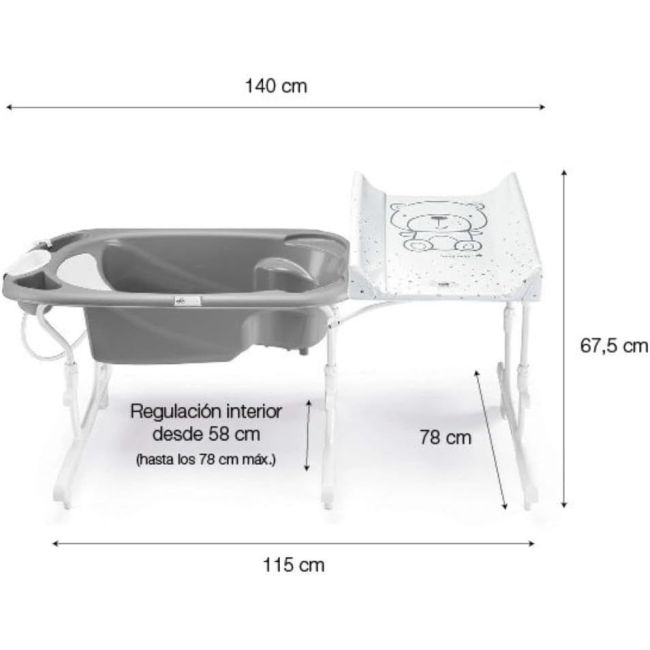 BAGNETTO IDRO BABY ESTRAIBILE TEDDY G C262