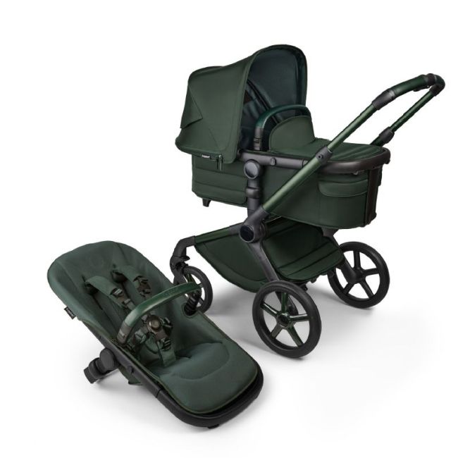 Bugaboo Fox 5 Noir Edição Limitada - Verde Meia-noite