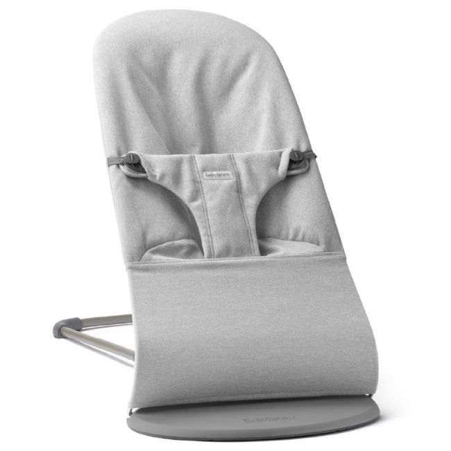 Cadeira de balanço Bliss Woven Babybjorn - Cinza Claro