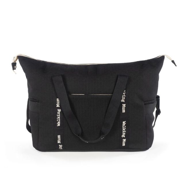 Bolsa XL Eco Mum Walking Mum - Preto