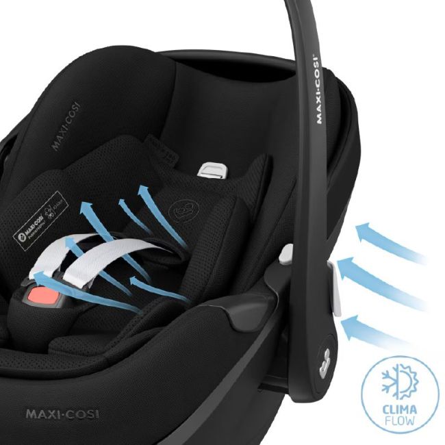 Porta-bebés Maxi-Cosi Pebble 360 Pro 2 - Twillic Black