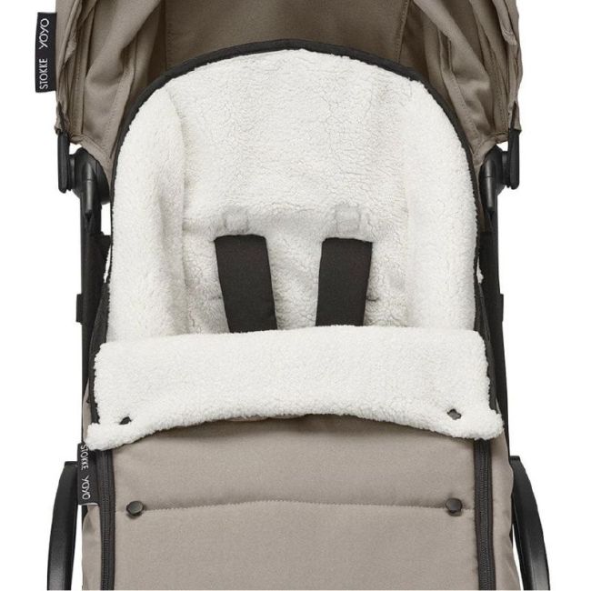 STOKKE YOYO FOOTMUFF - TAUPE