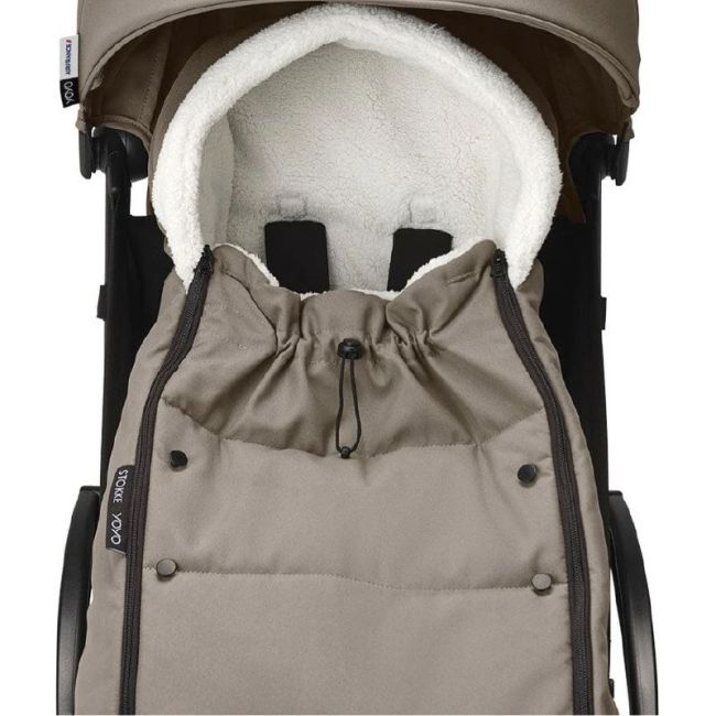 STOKKE YOYO FOOTMUFF - TAUPE