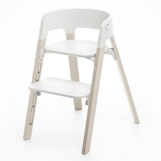 Patas para Stokke Steps - Madera Haya Blanqueado