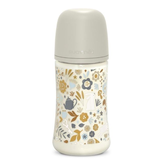 Biberão Poliamida 270ml Wonderland Liberty - Cinzento