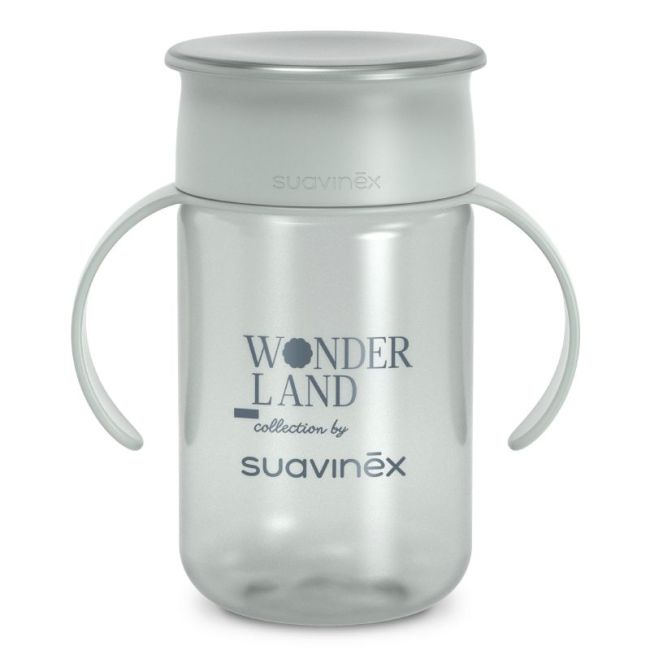 Copo 360° Wonderland +12m 340ml - Azul