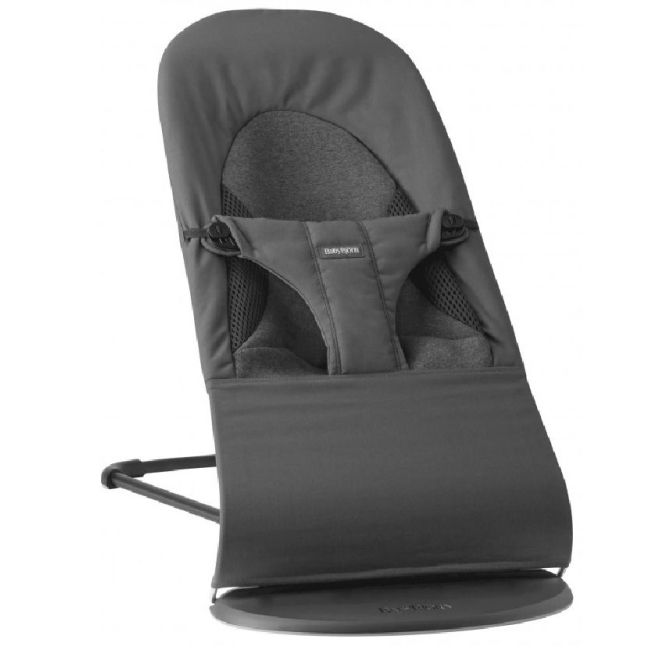 Hamaca Balance Soft Tejido Woven Salvia Babybjörn - Gris Oscuro