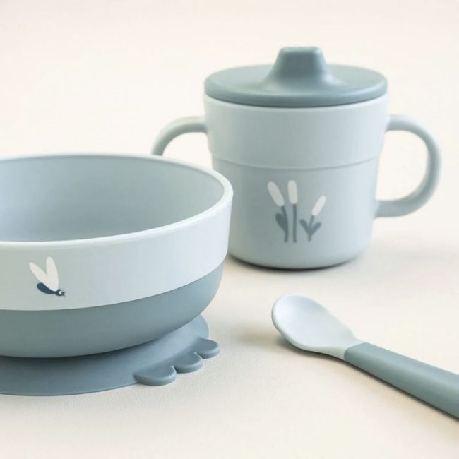 Set Vajilla Foodie First Meal Elphee - Azul