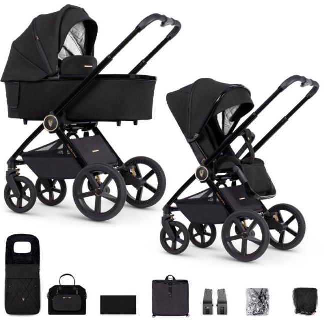 COCHECITO DE BEBE 2EN1 UPLINE ALL BLACK