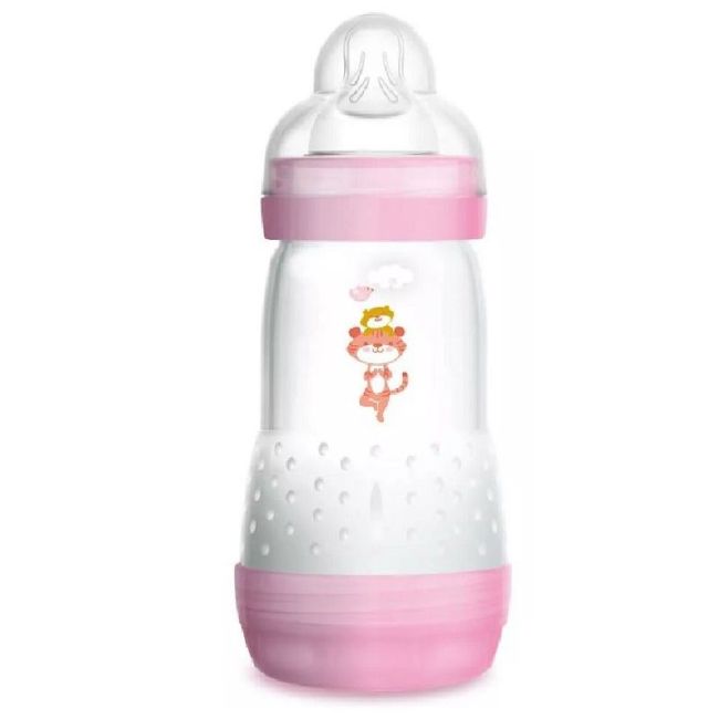 Beberão Anticólico 260ml Rosa