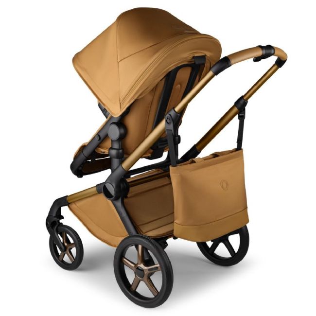 BUGABOO FOX 5 NOIR ED. LIMITADA BOLSO CAMBIADOR AMBAR BRILLANTE