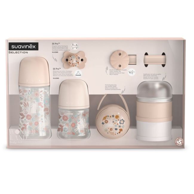 Welcome Baby Set Wonderland Suavinex Liberty - Rosa