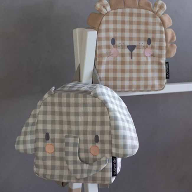 Mochila Baby Elefante Suavinex - Cinzento