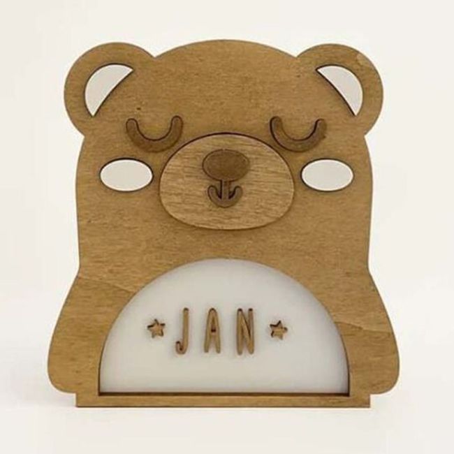 LÂMPADA DE MESA ANIMAL URSO