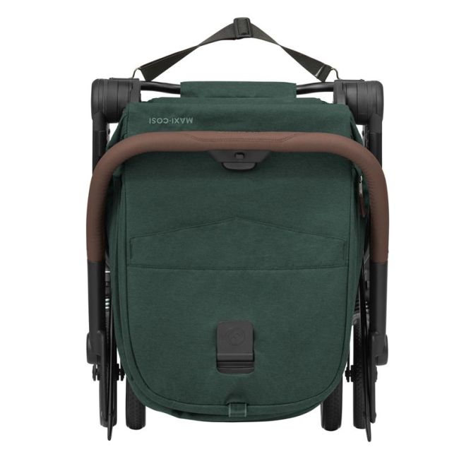 MC LEONA2 TWILLIC GREEN (BLACK FRAME & BROWN LEATHER)