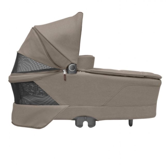 MC SENSE CARRYCOT TWILLIC TRUFFLE (BROWN LEATHER)