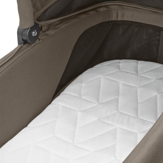 MC SENSE CARRYCOT TWILLIC TRUFFLE (BROWN LEATHER)