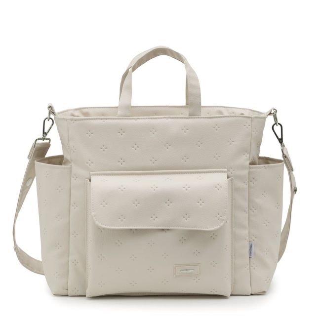 Bolsa Maternal Pack Spring Creme 16X43X37 Cm