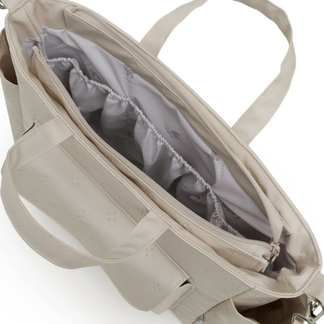 Bolsa Maternal Pack Spring Creme 16X43X37 Cm