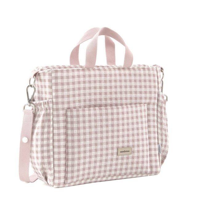 Bolso Maternal Pack Vicky Rosa 16X43X37 Cm