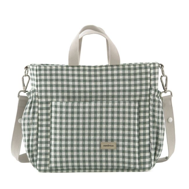 Bolsa Maternal Pack Vicky Verde 16X43X37 Cm