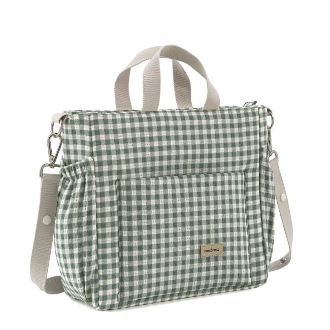 Bolsa Maternal Pack Vicky Verde 16X43X37 Cm