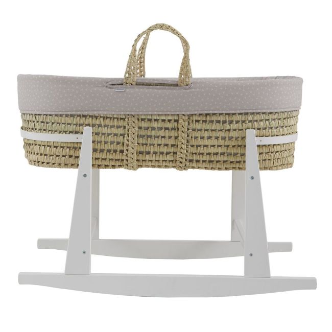 Moises Palma Acolchado + Pata M.Blanco Abete Beige/Blanco 39X80X25 Cm