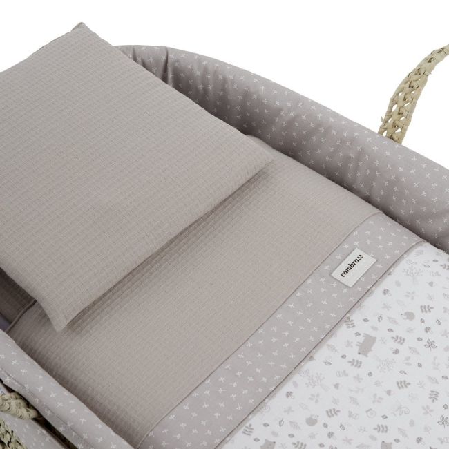 Moises Palma Acolchado + Pata M.Blanco Abete Beige/Blanco 39X80X25 Cm