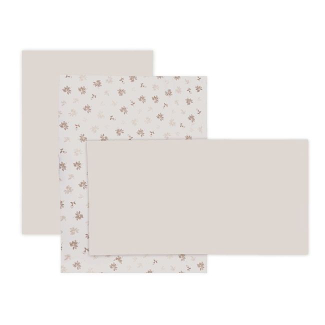 Sabana Cuna 3 Pcs (Cuna 60) 60X120X1 Cm Branch Beige