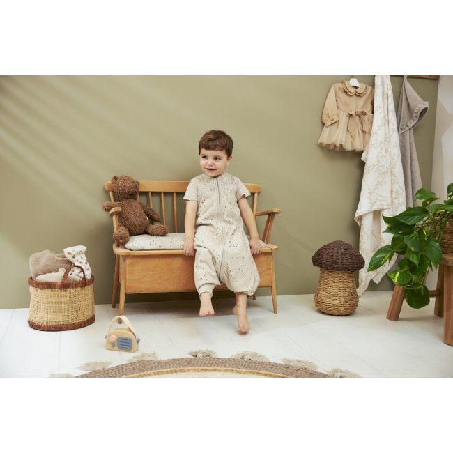 Pijama Sem Mangas Canale Tog 0.5 80 Merib Mini Spot Sand Melange