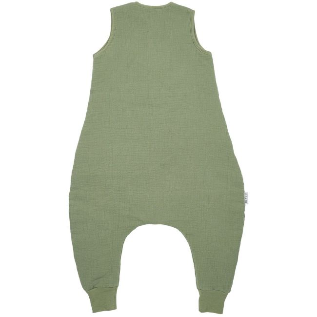 Pijama Sem Mangas Forrado Musselina Lavada Tog 2.0 80 Cm Me-Uni Olive Green