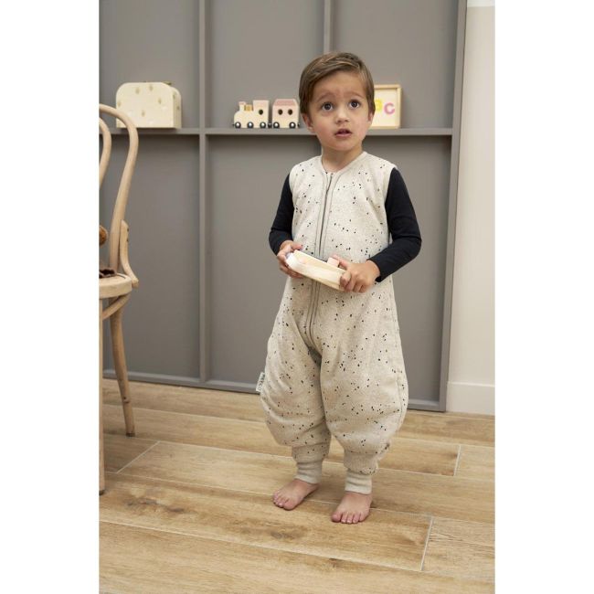 Pijama Sem Mangas Forrado Canale Tog 2.0 80 Merib Mini Spot Sand Melange