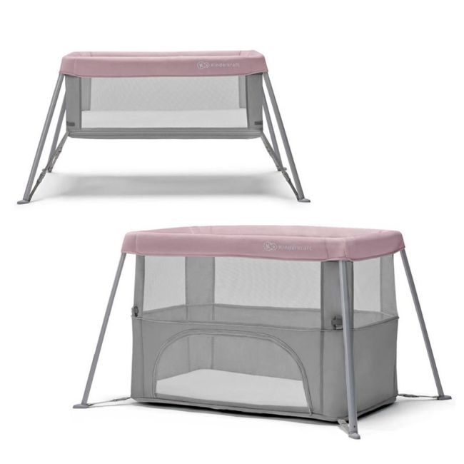 KINDERKRAFT FOLDING BED MOVI PINK