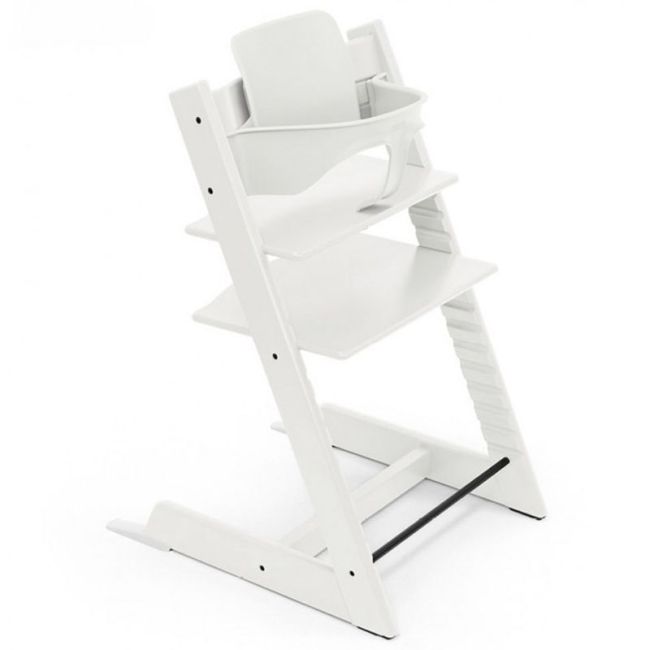 Trona Evolutiva Stokke Tripp Trapp - Silla Blanca