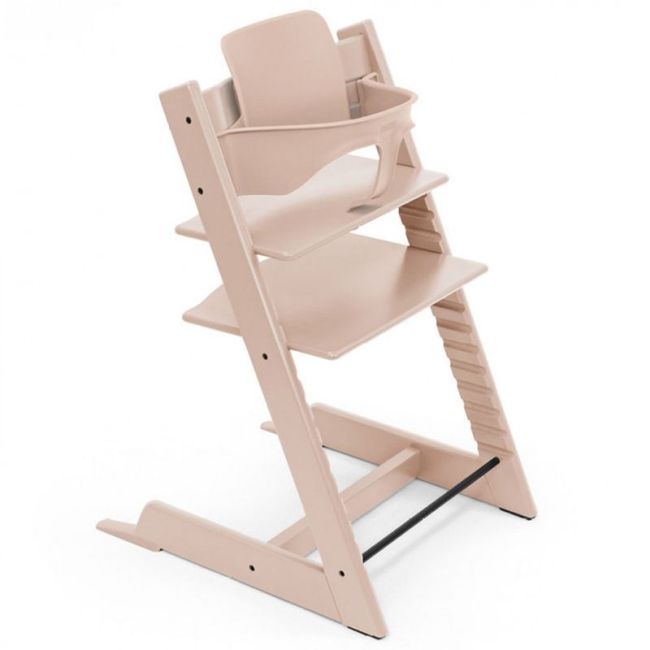 Trona Evolutiva Stokke Tripp Trapp - Silla Rosa Sereno