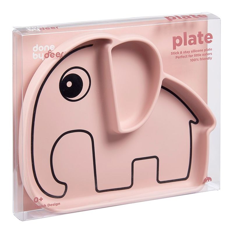 Platos de silicona para bebés - Elefante